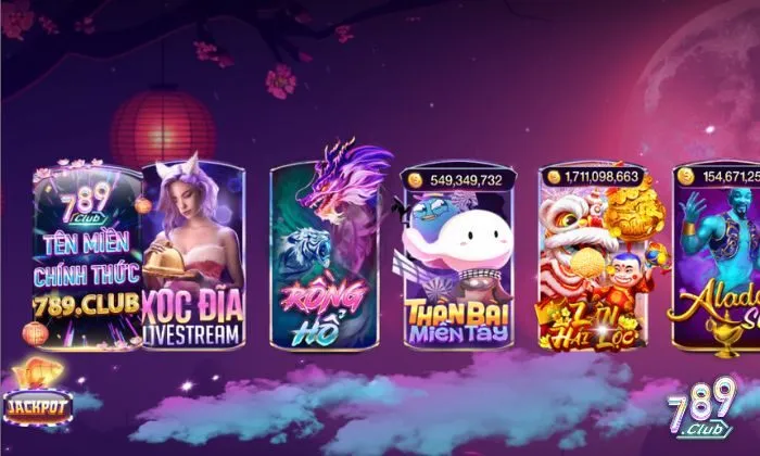 Cổng game 789Club mang đến cho người chơi một loạt sản phẩm cá cược hấp dẫn