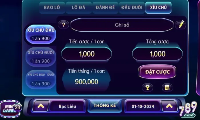 Hướng dẫn chơi Xỉu chủ thú vị tại 789Club