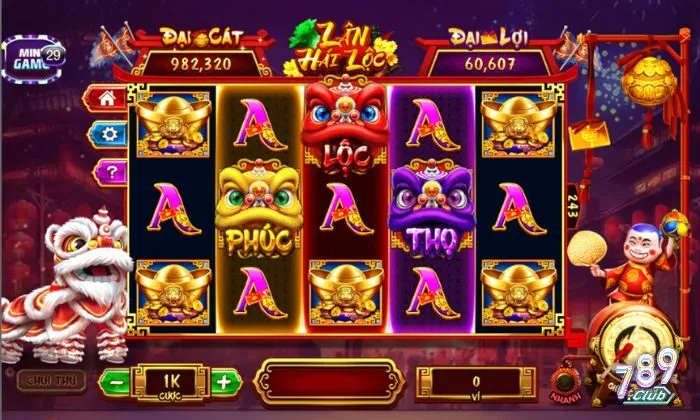 789Club đã kết hợp hình tượng Kỳ Lân vào dòng game nổ hũ đổi thưởng đình đám